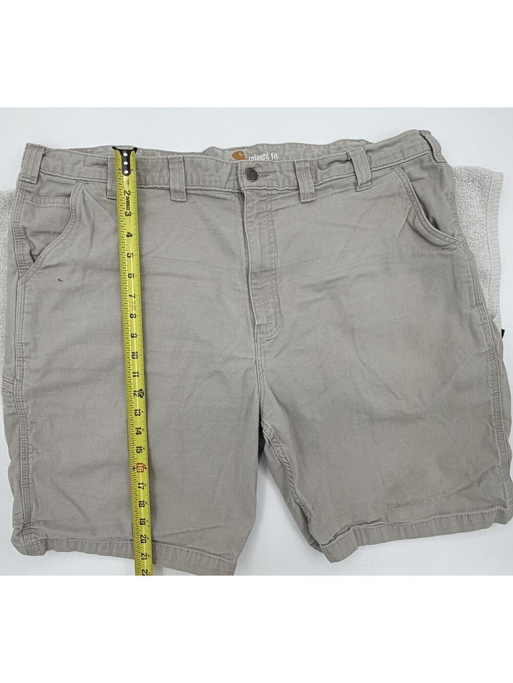 Carhartt Relaxed Fit Cargo Shorts Gray Men's Waist 44 - Picture 4 of 4